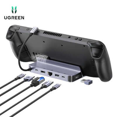 UGREEN Steam Deck Dock 6-in-1 USB C Docking Station with 4K@60Hz HDMI Corporate Gift Singapore