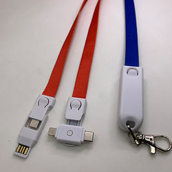 Lanyard 4 in 1 Charging Cable Corporate Gifts Singapore