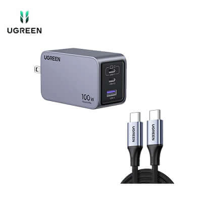 UGREEN Nexode Pro 100W 3-Port GaN Fast Charger Corporate Gift Singapore