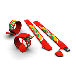 Silicone Slap-on USB drive Corporate Gifts Singapore