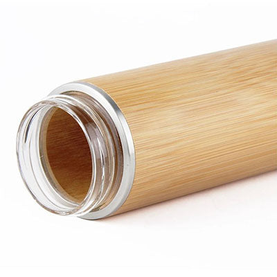 Eco Friendly BPA Free Bamboo Glass Water Bottle Corporate Gifts Singapore