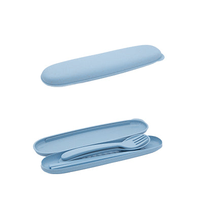 Eco Friendly Wheat Straw Portable Travel Cutlery Set Corporate Gifts Singapore