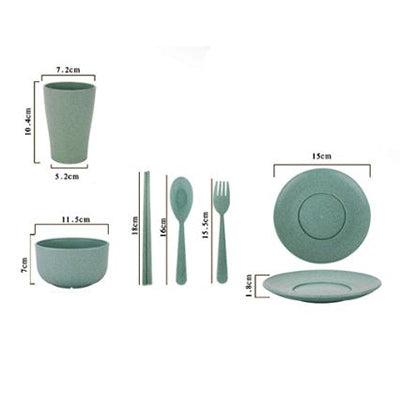 Eco-Friendly 6 Pieces Cutlery Set Corporate Gifts Singapore