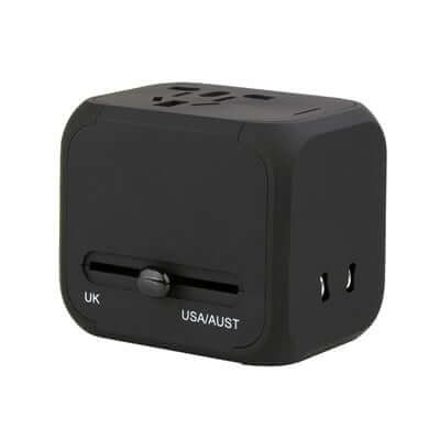 4 plugs Universal Travel Adaptor Corporate Gifts Singapore