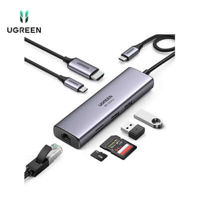 UGREEN 7-in-1 4K HDMI USB C Hub Corporate Gift Singapore