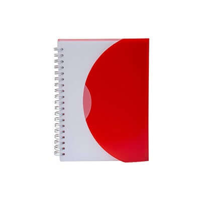 A5 Size Plastic Cover Notebook Corporate Gifts Singapore
