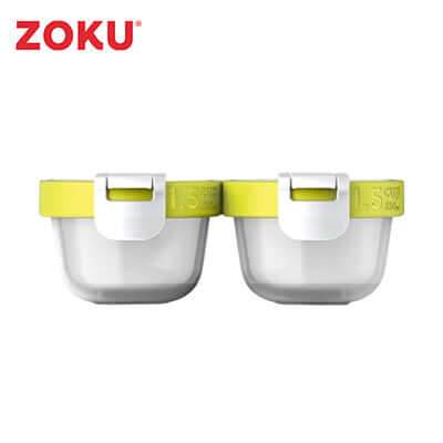 Zoku 4 Piece Neat Stack Food Container - Giftmart.sg
