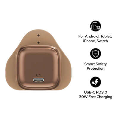 Momax 1-Charge 1-Port GaN Charger 30W Corporate Gifts Singapore