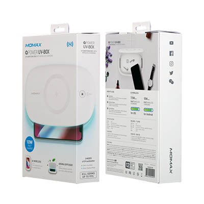 Momax UV Sanitizing Box with Wireless Charging Corporate Gifts Singapore
