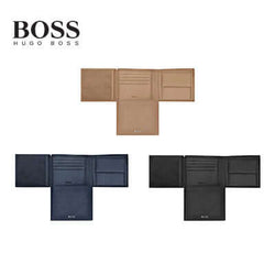 Hugo Boss Money Wallet with Flap Classic Grained in multiple colors, ideal for corporate gift.