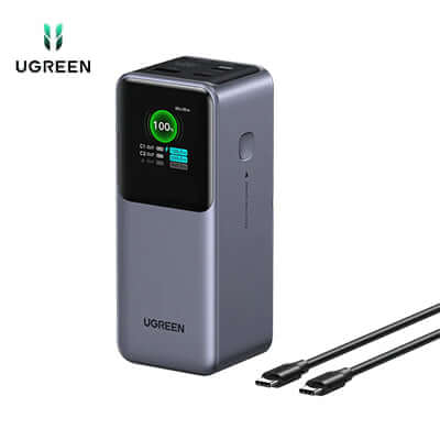 UGREEN Nexode Power Bank 20000mAh 130W with Smart Digital Display Corporate Gift Singapore