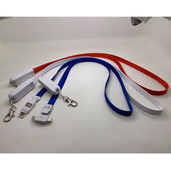 Lanyard 4 in 1 Charging Cable Corporate Gifts Singapore