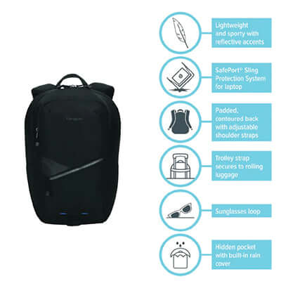 Targus 15-16" Transpire™ Advanced Backpack Corporate Gifts Singapore