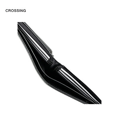 Crossing Infinite Bi-Fold Leather Wallet [18 Card Slots] RFID Corporate Gifts Singapore