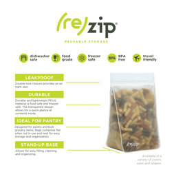 Rezip Tall Leakproof Reusable Storage Bag 2-piece kit Corporate Gifts Singapore