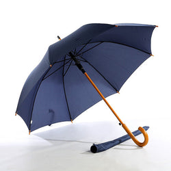 Straight Umbrella with Wooden Shaft and Handle Corporate Gifts Singapore