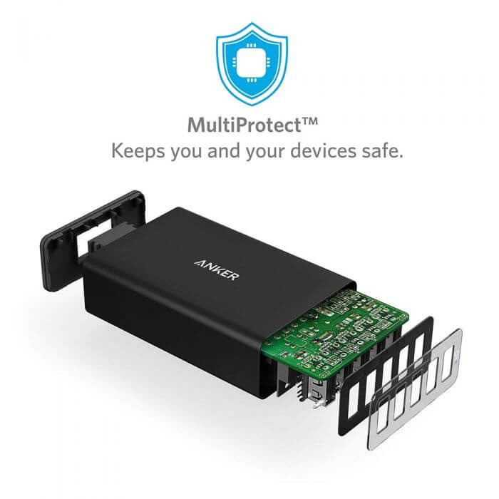 Anker PowerPort 5 40W 5-Port USB Charger Corporate Gifts Singapore