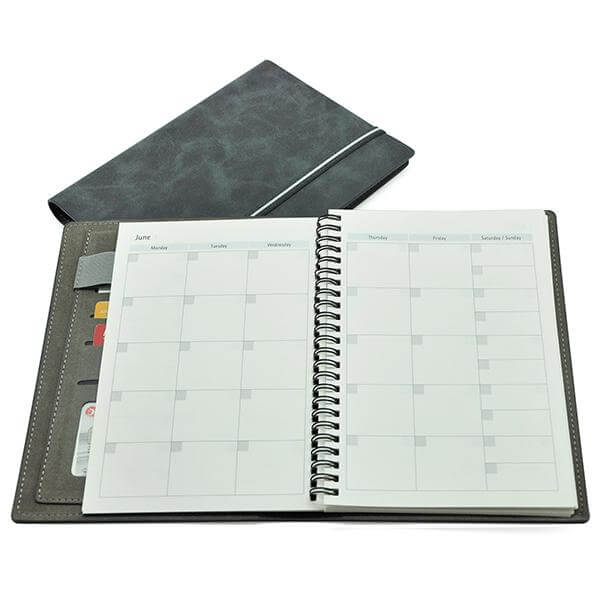 A5 Hardcover Wire O Insert Notebook Corporate Gifts Singapore