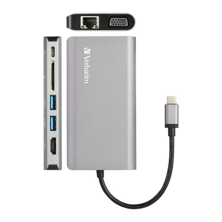 Verbatim 8-in-1 Type C Hub 66148 Corporate Gifts Singapore