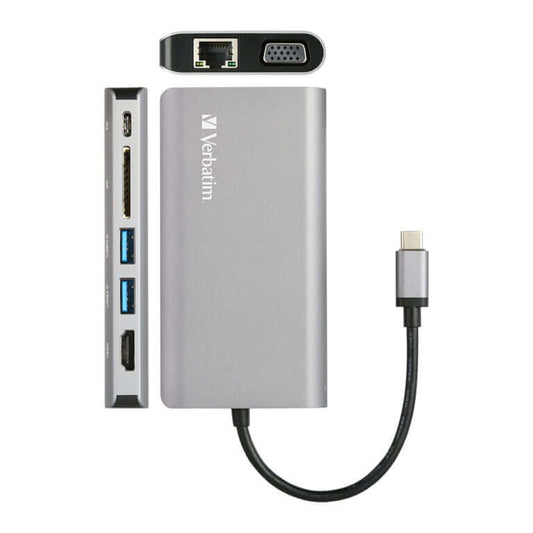 Verbatim 8-in-1 Type C Hub 66148 Corporate Gifts Singapore