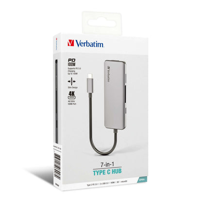 Verbatim 7-in-1 Type C Hub 66448 Corporate Gifts Singapore