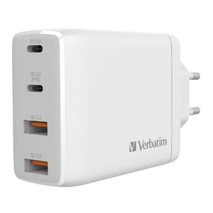 Verbatim 4 Port 100W PD 3.0 & QC 3.0 GaN USB Charger Corporate Gifts Singapore