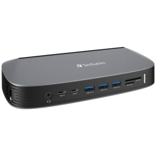 Verbatim 13-in-1 Type C Docking Station with AC Adaptor 100W Corporate Gifts Singapore