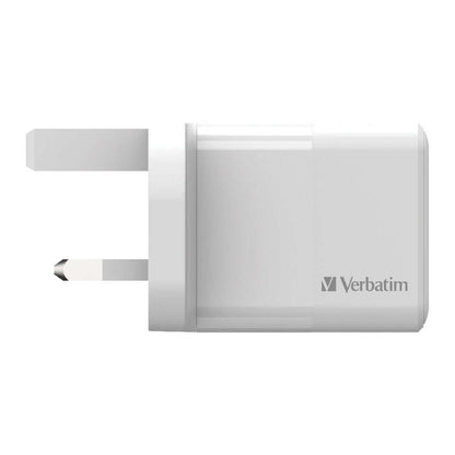 Verbatim 2 Port 20W PD & QC 3.0 USB Charger Corporate Gifts Singapore