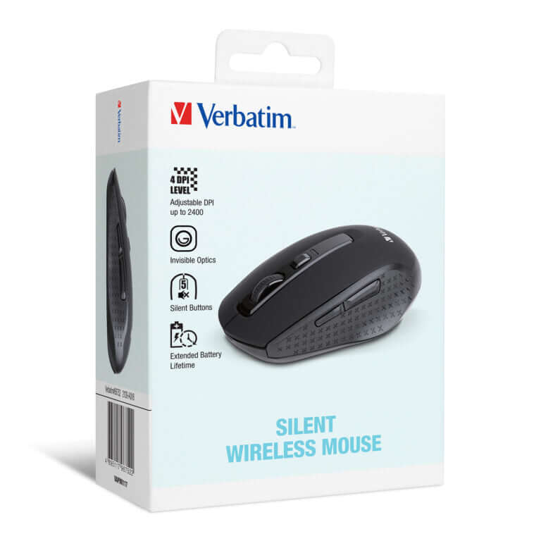 Verbatim Silent Wireless Mouse 66752 Corporate Gifts Singapore