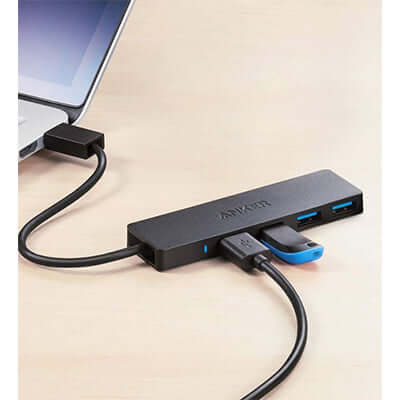 Anker 4-Port USB 3.0 Ultra Slim Data Hub Corporate Gifts Singapore