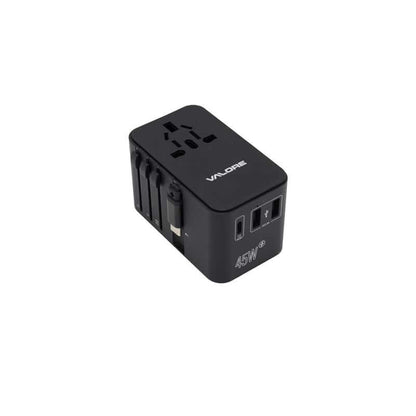 Valore PD45W Universal Travel Adaptor with Retractable Cable (UTA-001) Corporate Gifts Singapore