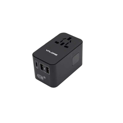 Valore PD45W Universal Travel Adaptor with Retractable Cable (UTA-001) Corporate Gifts Singapore