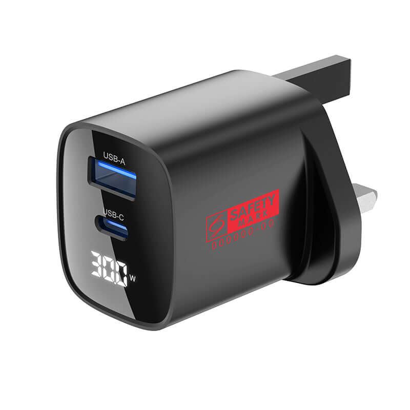 Valore PD30W GaN Wall Charger with Digital Display (PA-001) Corporate Gifts Singapore