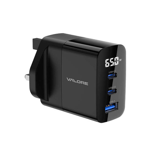 Valore PD65W GaN Wall Charger with Digital Display (PA-002) Corporate Gifts Singapore