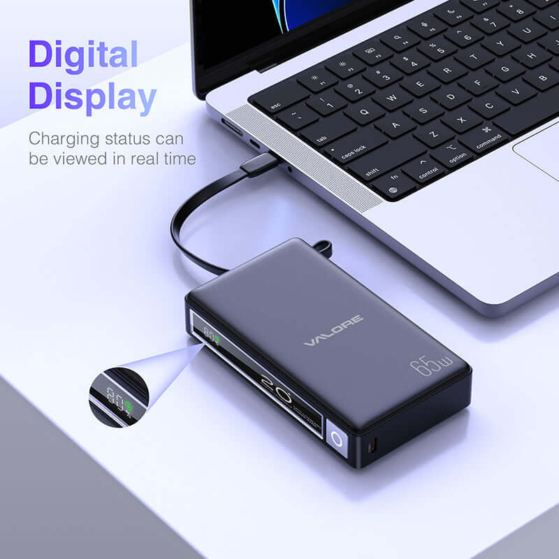 Valore PD65W 20000mAh Power Bank (PD35) Corporate Gifts Singapore