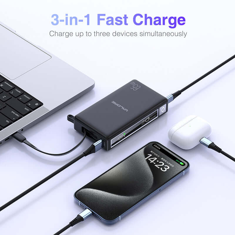 Valore PD65W 20000mAh Power Bank (PD35) Corporate Gifts Singapore