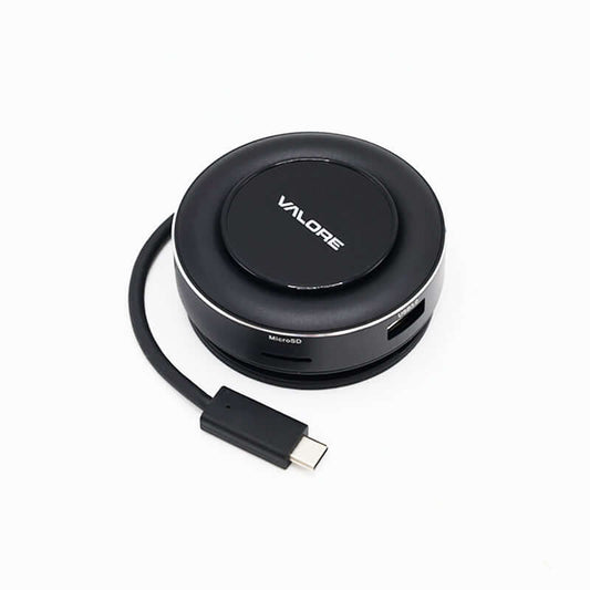 Valore 7-in-1 USB-C Hub with Built-in Cable (MH-005) Corporate Gifts Singapore