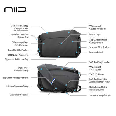 NIID Decode Sling With Fidlock Corporate Gifts Singapore