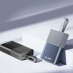 Remax RPP-30 Powerbank with Cable 10000mAh, portable charging solution with fast-charging cable
