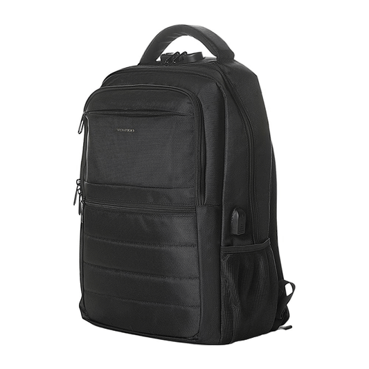 Vention Water-Repellent Laptop Backpack KRKB0 in sleek black design, perfect for modern travelers and corporate gifts.
