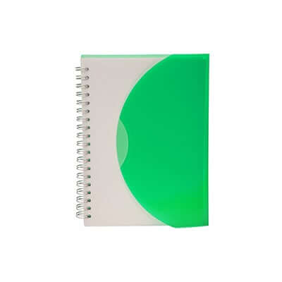 A5 Size Plastic Cover Notebook Corporate Gifts Singapore