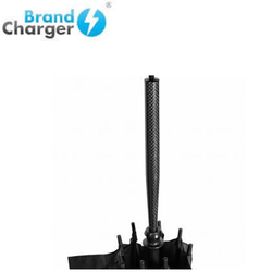 Brand Charger Vireo One Ultra Light Umbrella handle design showcasing eco-friendly materials.