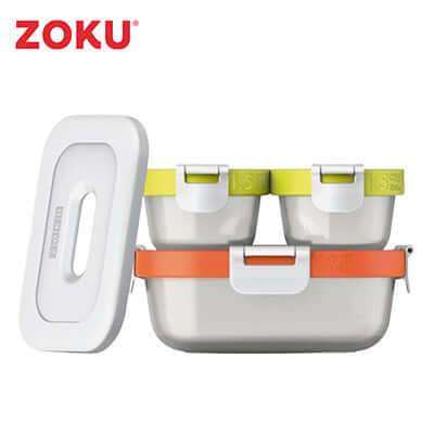 Zoku 7 Piece Neat Stack Food Container - Giftmart.sg