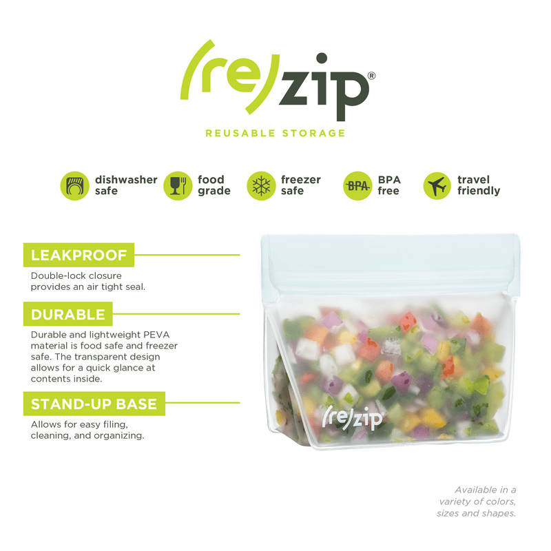 Rezip 3-piece Stand-Up Leakproof Reusable Storage Bag Kit Corporate Gifts Singapore