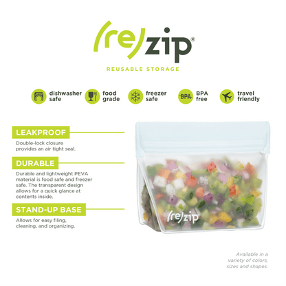 Rezip 3-piece Stand-Up Leakproof Reusable Storage Bag Kit Corporate Gifts Singapore