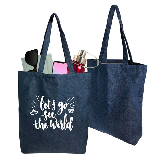 Denim A3 Tote Bag Corporate Gifts Singapore