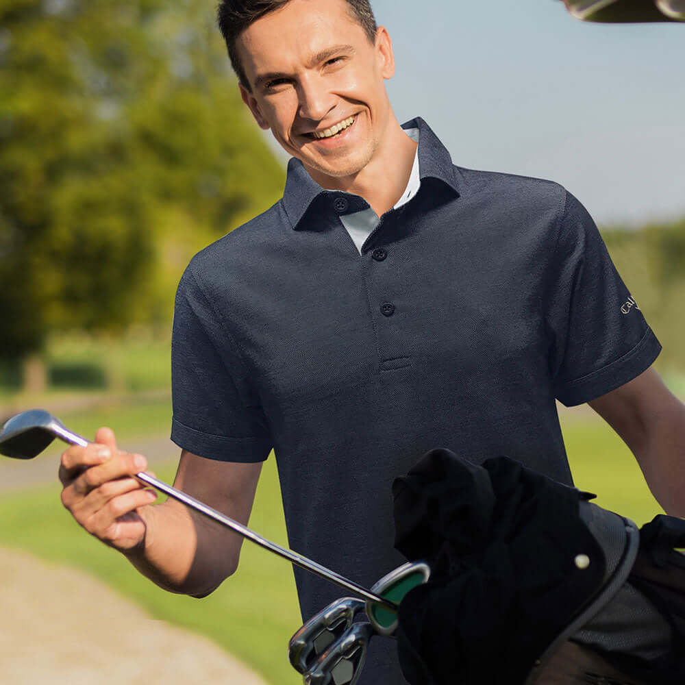 Callaway Oxford Pique Polo Shirt Corporate Gifts Singapore