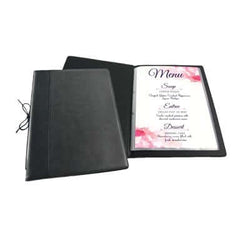 A4/A5 PU LEATHER REFILLABLE MENU HOLDER Corporate Gifts Singapore