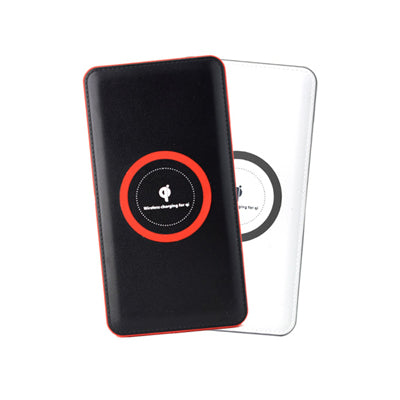 Portable 2 in 1 8000mAh Wireless Charger Corporate Gifts Singapore