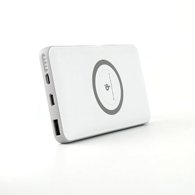 Portable 2 in 1 8000mAh Wireless Charger Corporate Gifts Singapore